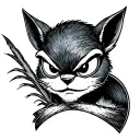 Sly cooper logo tattoo design idea