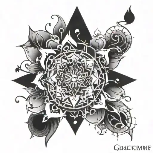 God Got Me tattoo design idea