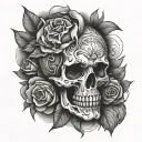 Antisocial  tattoo design idea