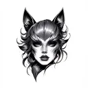 shemale tattoo design idea