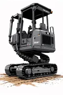 bulldozers tattoo design idea