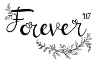 Cursive font saying forever 17 tattoo design idea