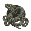 king cobra tattoo design idea