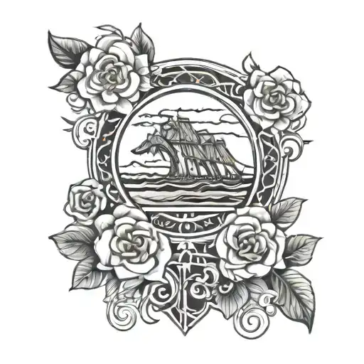 California filipino Gaelic tattoo design idea