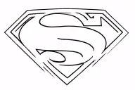 Superman insignia tattoo design idea
