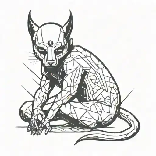 Vikram, silent observer resides tattoo design idea