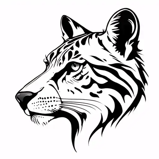 Animal tattoo design idea