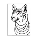 Animal tattoo design idea