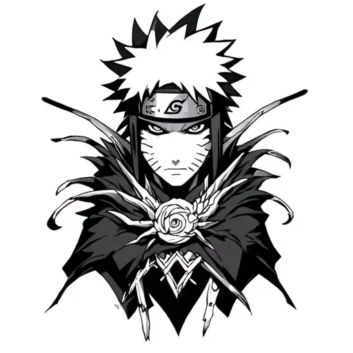 Shinigami Naruto tattoo design idea