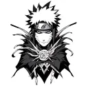 Shinigami Naruto tattoo design idea