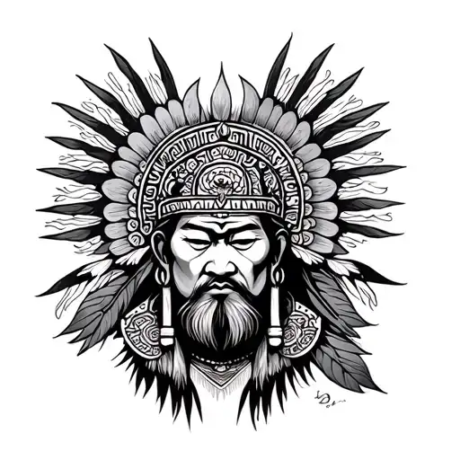 Hmong Shaman alter tattoo design idea