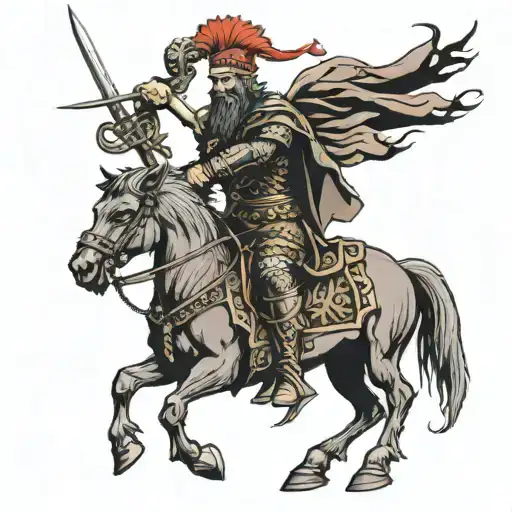 Skanderbeg tattoo design idea