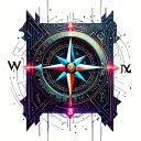 compass tattoo design idea