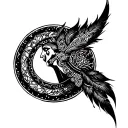 Karna tattoo design idea