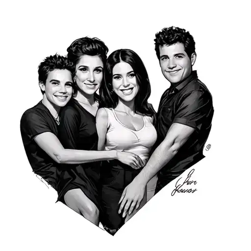 Friends Tv Show tattoo design idea