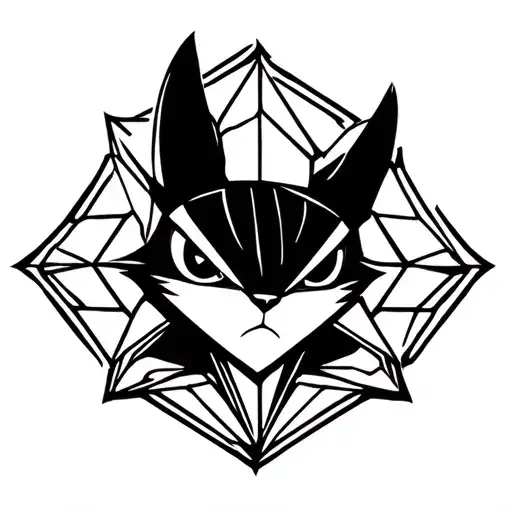 sly cooper logo tattoo design idea