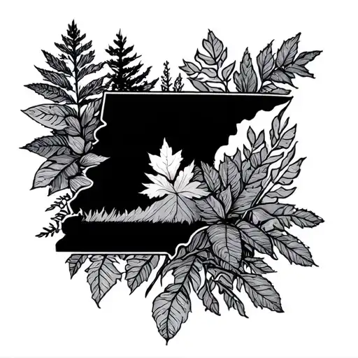 tennessee nature inspired tattoo tattoo design idea