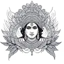 Nepali tattoo design idea