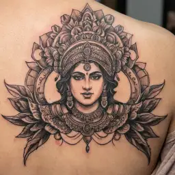 Nepali tattoo design idea