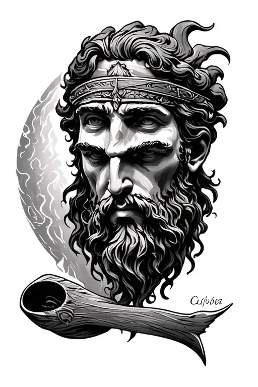 Odysseus tattoo design idea