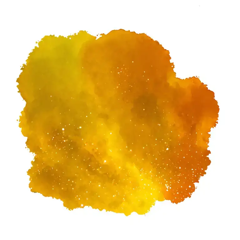 Dance and milky way galaxy tattoo design idea