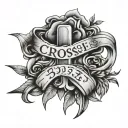 3 crosse john 13:7 tattoo design idea