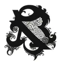 1993 with S initial  tattoo design idea