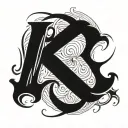 1993 with S initial  tattoo design idea