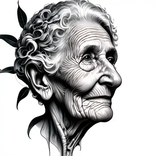 Alzheimer's tattoo design idea