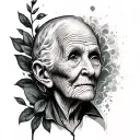 Alzheimer's tattoo design idea