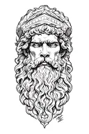 parthenon tattoo design idea