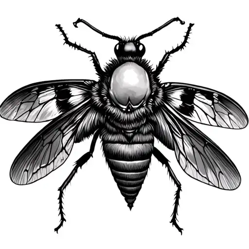 Deaths Head Moth tattoo design idea