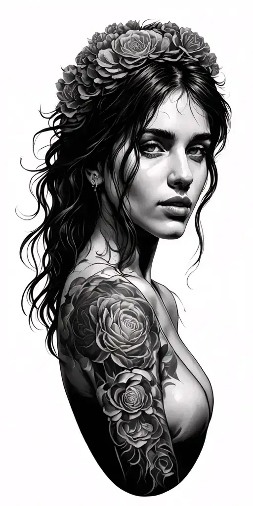 Landslide by Fleetwood Mac tattoo design idea