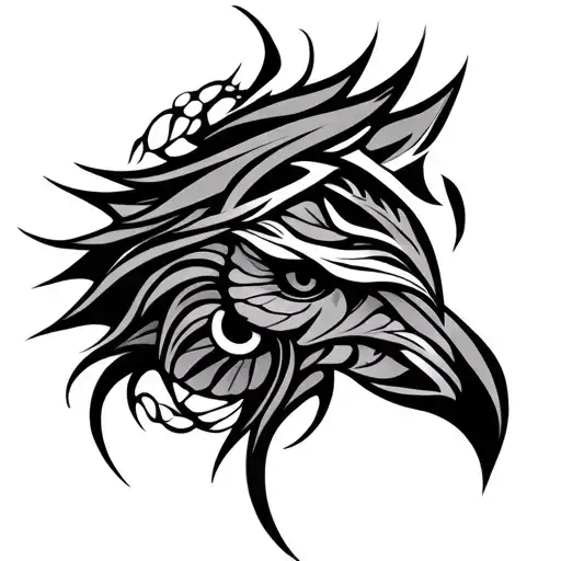 Tribal And Meanings tattoo design idea