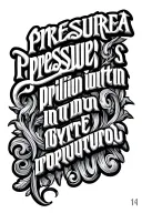 text: pressure is a privilege but in greek style, arhitecture and myth tattoo design idea
