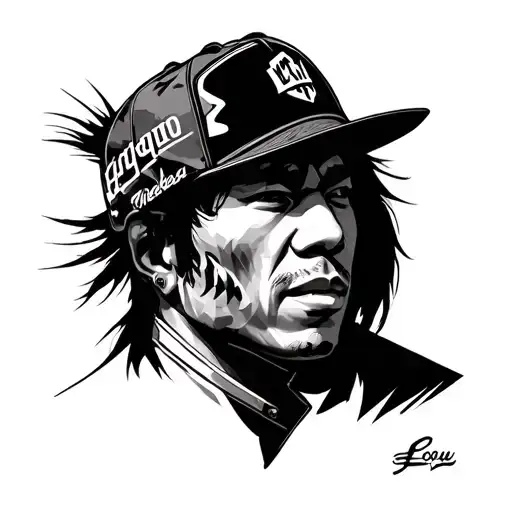 Going around in my head Flow Nascaryo was your favorite, now you're cold like Alaskapa to Lao de Negro Combinao tattoo design idea
