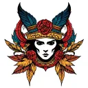 Samuri tattoo design idea