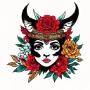 Samuri tattoo design idea