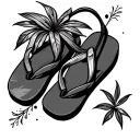Flip Flop tattoo design idea