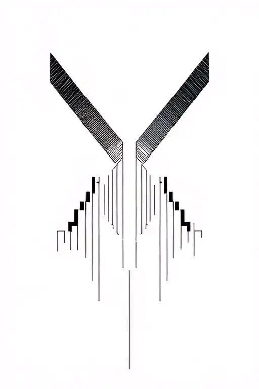 synthesizer cirquit geometric design tattoo design idea
