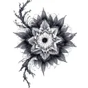 Fractal tattoo design idea