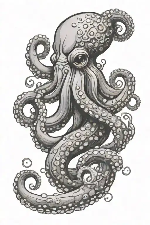 feminine octopus tattoo design tattoo design idea