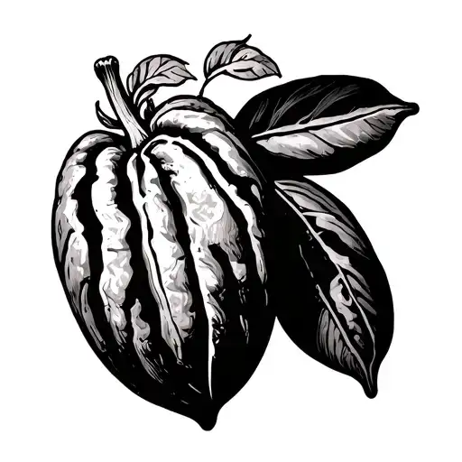Pecan tattoo design idea