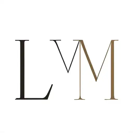 using the date 7/12/2025 in roman numerals create the letters L and M tattoo design idea