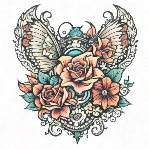 sissy of 5 tattoo design idea