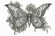 bipolar depression and mania tattoo design idea