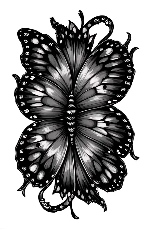 10 year sobriety butterfly 572015 tattoo design idea