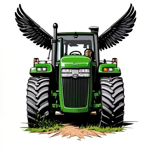 John Deere tattoo design idea