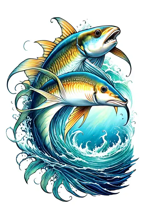ocean themed tattoo design tattoo design idea