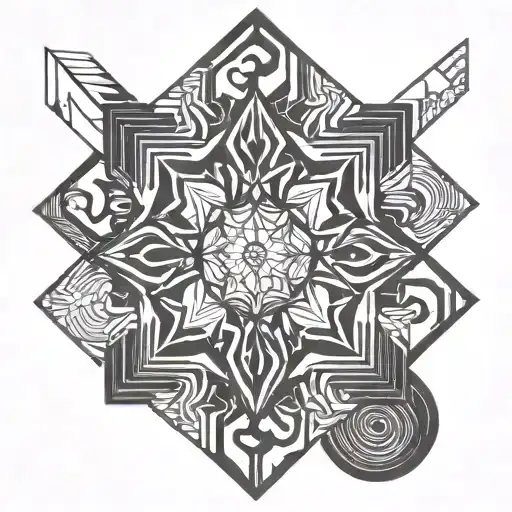 hospitality service leadership accountability tattoo design idea